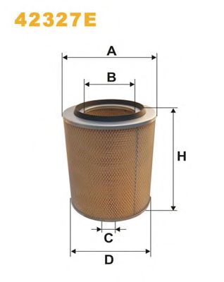 WIX FILTERS 42327e -  Воздушный фильтр